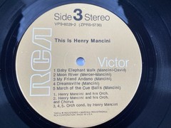 THIS IS HENRY MANCINI~GREATEST HITS RCA Victor VPS-6029 2x Vinyl Stereo VG+