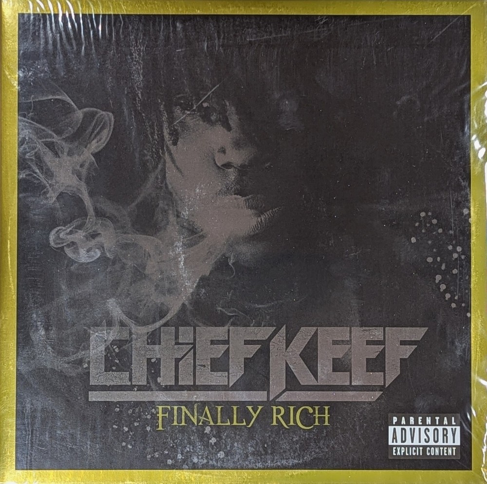 CHIEF KEEF Finally Rich (Deluxe) IVC Edition SEALED 2LP Black, Gold, White Vinyl