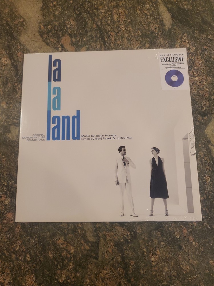 New Sealed La La Land Original Soundtrack Exclusive Blue Color Vinyl LP