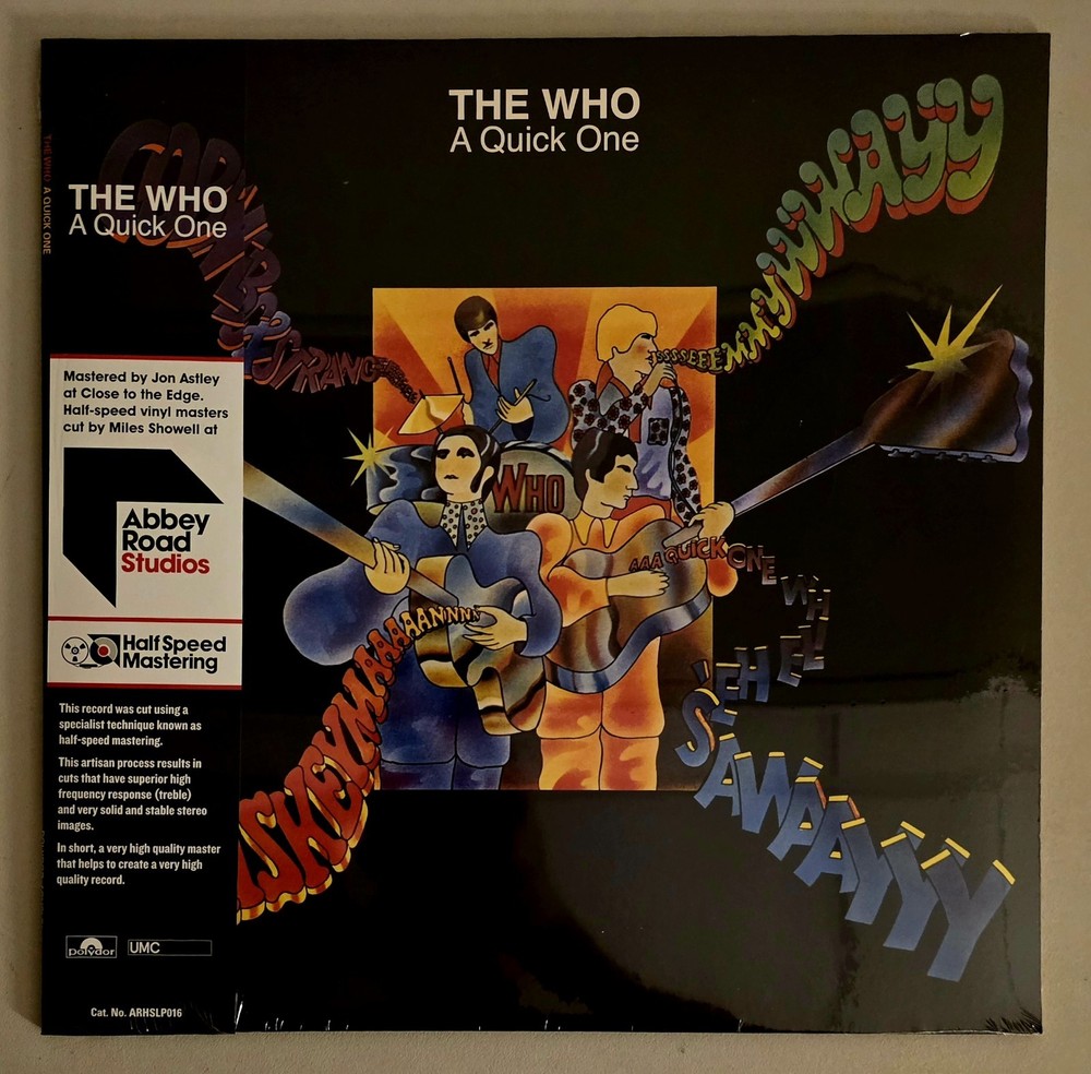 THE WHO A Quick One Abbey Road Half Speed Mastered Vinyl LP Record NEW