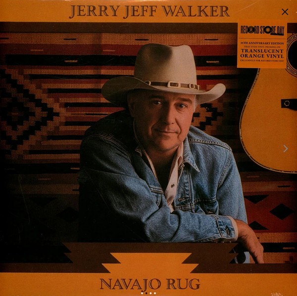 JERRY JEFF WALKER – NAVAJO RUG – 2026 Record Store Day LP Vinyl New Sealed