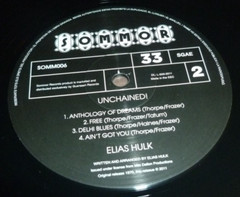 ELIAS HULK 33 RPM LP UNCHAINED ROCK HARD PROG SOMMOR RE
