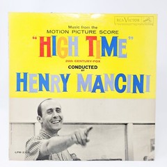 “High Time” Conducted by Henry Mancini LP RCA LPM-2314 Mono