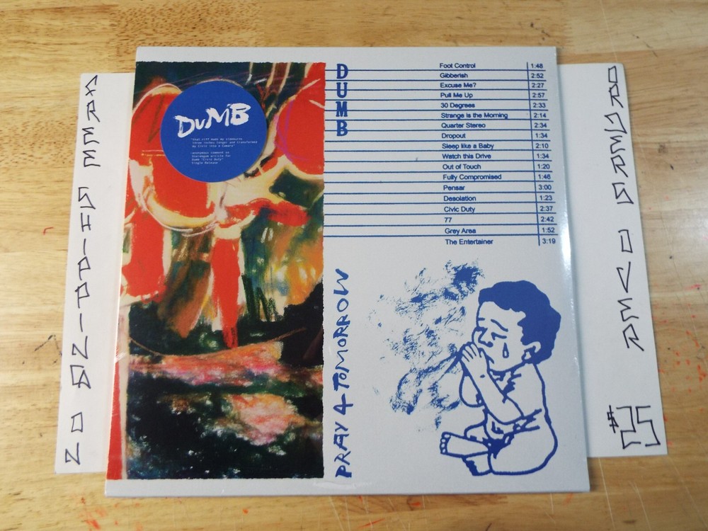 SEALED DUMB PRAY 4 TOMORROW LP INDIE ROCK PUNK