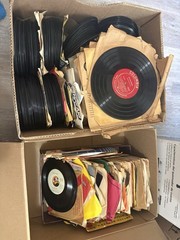 LOT 300+ Vintage 45 33 1/3 RPM 50s/60s/70s/80’s Top Rock Pop R&B Soul Country