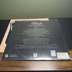 Bach Johann Sebastian Masterpieces of Classical Music Vol. 1 LP Vinyl Halidon