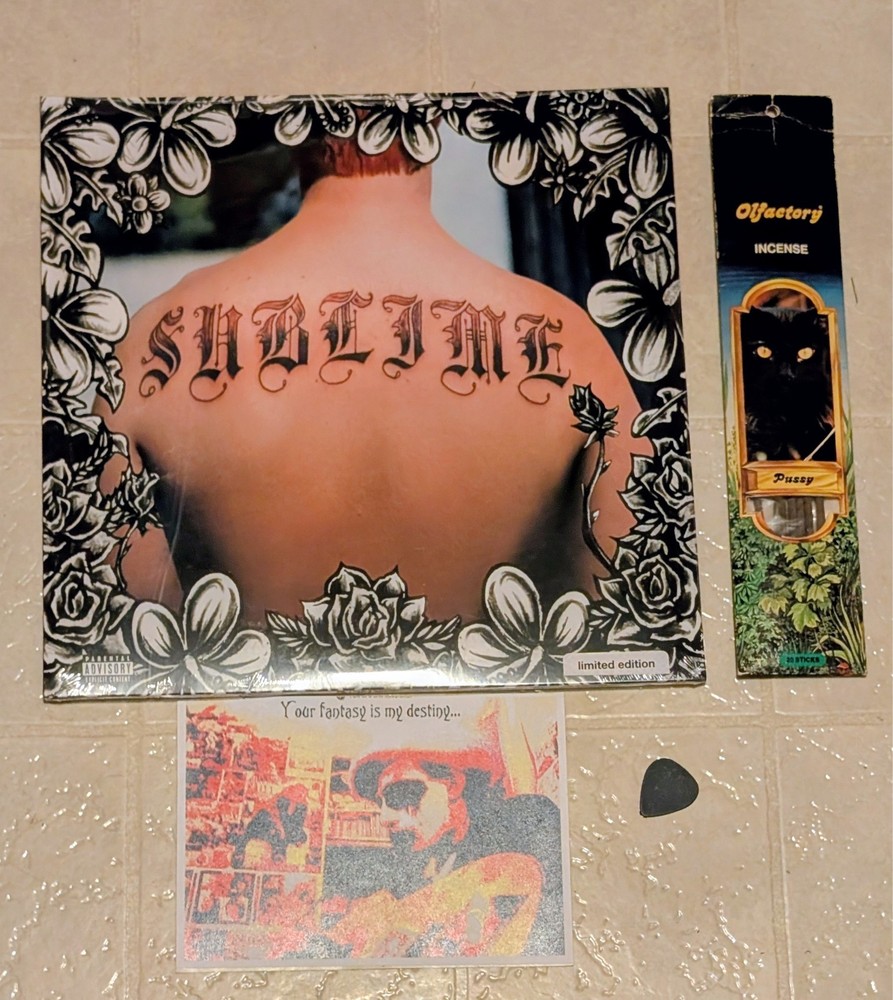 Sublime Double Album Limited Edition Transparent Red/Yellow Vinyl SEALED + More