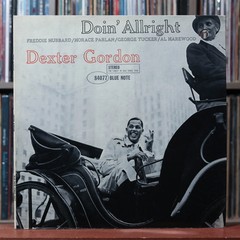 Dexter Gordon – Doin’ Allright – 1977 Blue Note, VG/EX