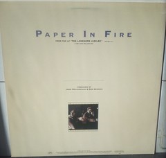 John Cougar Mellencamp Paper In Fire 12 Inch Single Promo 1983 Mint Unplayed