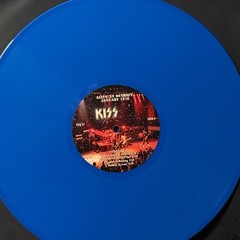 KISS Alive in Detroit January 1976 2 LP Blue Vinyl Soundboard NEW
