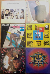 Lot Of 6 Records Hip Hop Soul Funk Pop Rap R&B 70’s/ 80’s EX/EX