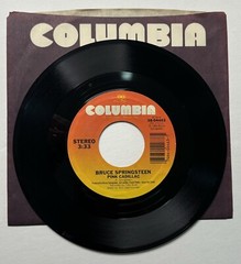 Bruce Springsteen-Dancing In The Dark/Pink Cadillac 45 RPM Excellent (EX)