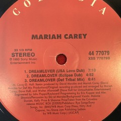 Mariah Carey “Dreamlover” remixes on Columbia 1993 original press