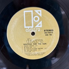 THE DOORS Waiting for the Sun 1968 Elektra 1st Press Monarch Gold Label EKS74024