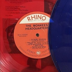 The Monkees HEADQUARTERS Limited Edition Double LP 180gram BLUE RED Vinyl SEALED
