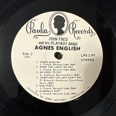 2 COPIES (1 SEALED) JOHN FRED & HIS PLAYBOY BAND AGNES ENGLISH HYPE STICKERS
