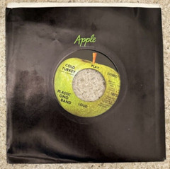 John Lennon Cold Turkey Original 1969 Pressing Apple 1813 7″ Vinyl Mint