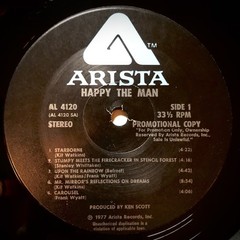 Heavy Complex Prog PROMO Original Press Happy The Man Debut EX Vinyl