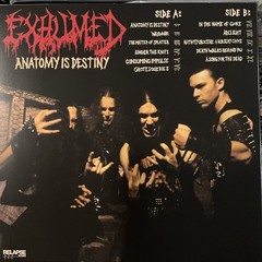 Exhumed – Anatomy Is Destiny LP 2024 Relapse – RR6566 [Blue Splatter] NEW