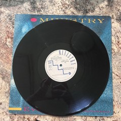 Ministry Everyday (Is Halloween) 12″ 45RPM Black Vinyl Single Wax Trax! WAX 007