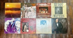 LOT of 8 RARE VINYL LP BLUES albums Muddy Coltrane Taylor Canned Heat Winter EXC