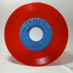 Red Vinyl 7″ inch 45 RPM Record MIMI/STUMBLING TS 4550 – JAZZ 1950’s TEMPO