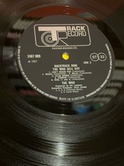 The Who Sell Out LP UK Track Backtrack Nine 2407 009 M-/NM Unplayed