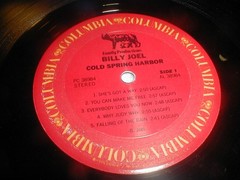 Billy Joel COLD SPRING HARBOR Columbia RE LP 1983 Folk Pop Rock Ballad Piano Man