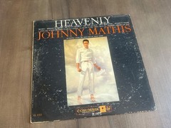 Johnny Mathis Heavenly Vinyl LP 1959 Fair/F Mono Columbia 6-Eye CL 1351