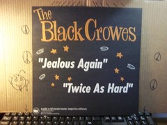 Orig Vintage Black Crows 1990 12×12 promo Flat/poster Not a record