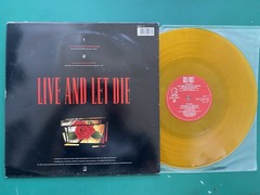 Guns N’ Roses – Live And Let Die 12″ – Limited Edition Orange Vinyl – 1991