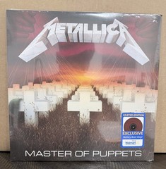 Metallica Master of Puppets Vinyl Walmart Exclusive Battery Brick Record Sealed
