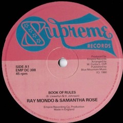 Raymondo & Samantha Rose – Book Of Rules / Easy Loving (VINYL)