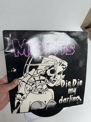 Original Misfits Die Die My Darling PL9-03 Vinyl LP Blk Danzig VG+ Nice & Clean
