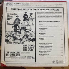 Ennio Morricone – The Good, The Bad And The Ugly OST LP 1968 G+