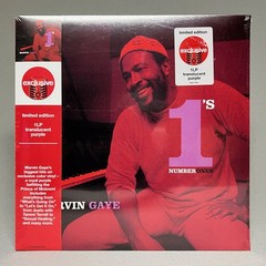 MARVIN GAYE Number 1’s (LP, 2020) SEALED Target LE TRANSLUCENT PURPLE VINYL