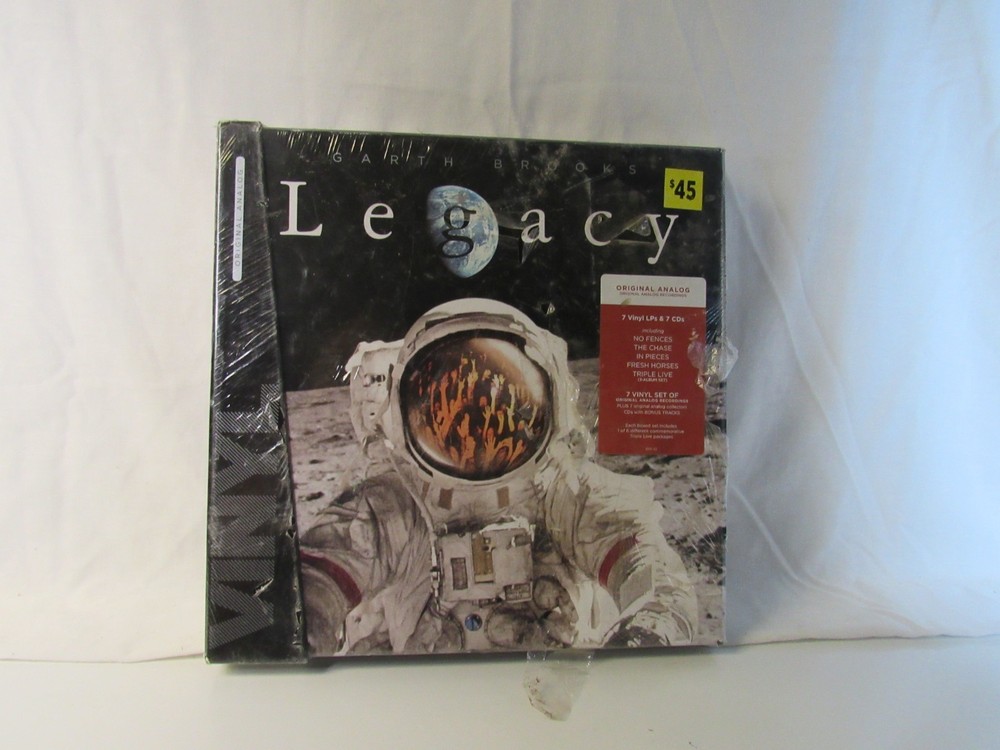 Garth Brooks – Legacy Limited Edition Numbered Series Set of 7 Vinyl New/Sealed