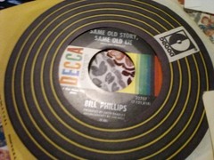 Johnny Cash + Osbourne Brothers Stanley 45 Record Lot (13) Ron Wilson Bluegrass