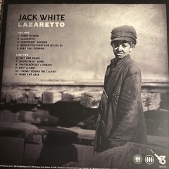 Jack White Lazzaretto, LPs, Records, Vinyl, Indie Rock 2014 NM/VG+ W Lyric Sheet