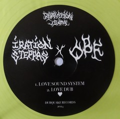 Iration Steppas X O.B.F – Love Sound System / Caution (12″) (Near Mint (NM or M-