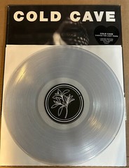 LP: COLD CAVE – Cherish The Light Years SEALED NEW CLEAR GLITTER VINYL