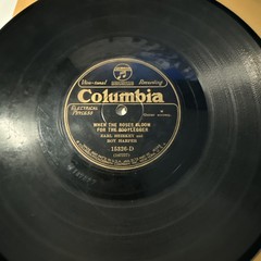 1928 COUNTRY – SHIRKEY & HARPER 78 rpm COLUMBIA Roses Bloom for the Bootlegger V