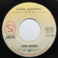 Rock 45 Leon Russell – Leaving Whipporwhill / Time For Love On Shelter Recording