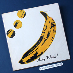 ORIGINAL 1967 ANDY WARHOL BANANA COVER THE VELVET UNDERGROUND & NICO VINYL LP EX