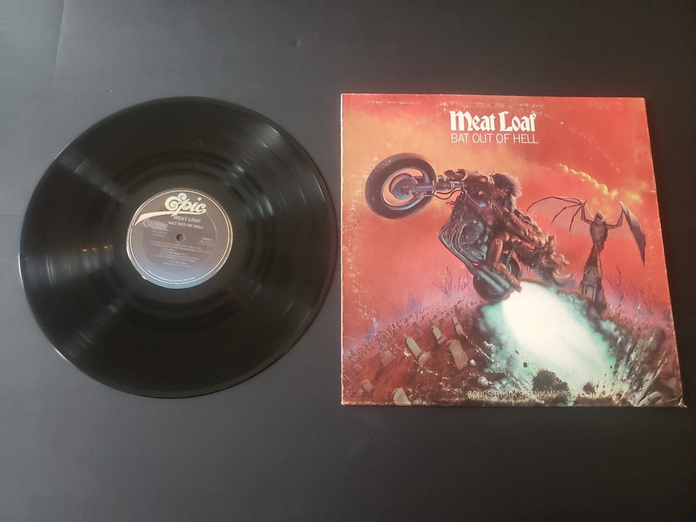 1970s VG+ COVER & VG/VG-RECORD Meat Loaf Bat Out Of Hell 34974 LP33 SEE NOTES!