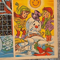 Tinkerbell Stereo Frosty the Snowman 12″ Vinyl LP 33 RPM Caroleer SX 1728