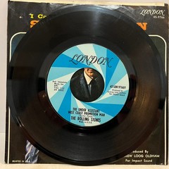 ROLLING STONES Satisfaction / Under Assistant (1965) 7″ Vinyl Record 45RPM – VG+