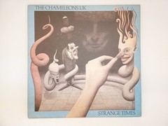 Vintage 1986 The Chameleons UK Strange Times vinyl LP record mint condition