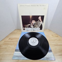Johnny Winter Nothin’ But The Blues Blue Sky White Label Demo Promo