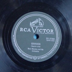 78 RPM 10″: RCA Victor 20-5588 Noro Morales Granada / Maracaibo Latin Jazz 1954